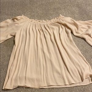 off the shoulder shirt